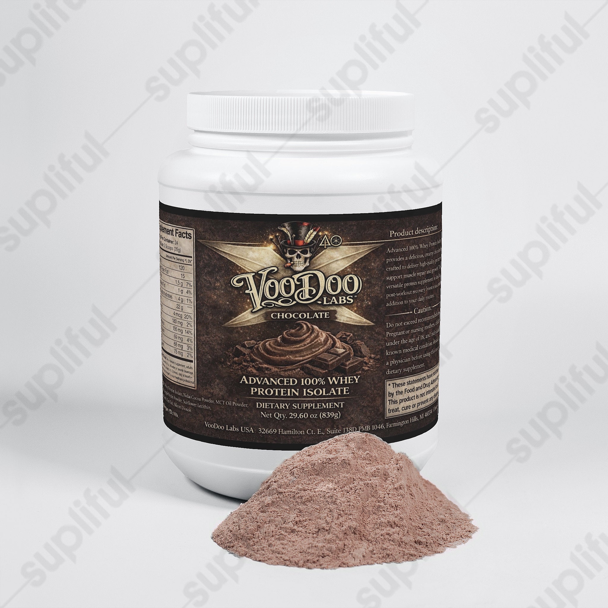 Advanced 100% Whey Protein Isolate (Chocolate)