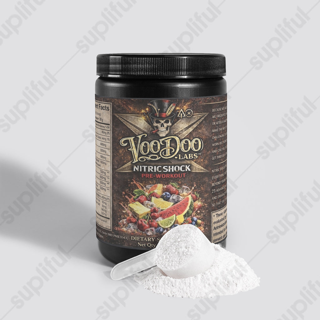 Nitric Shock Pre-Workout Powder (Fruit Punch)