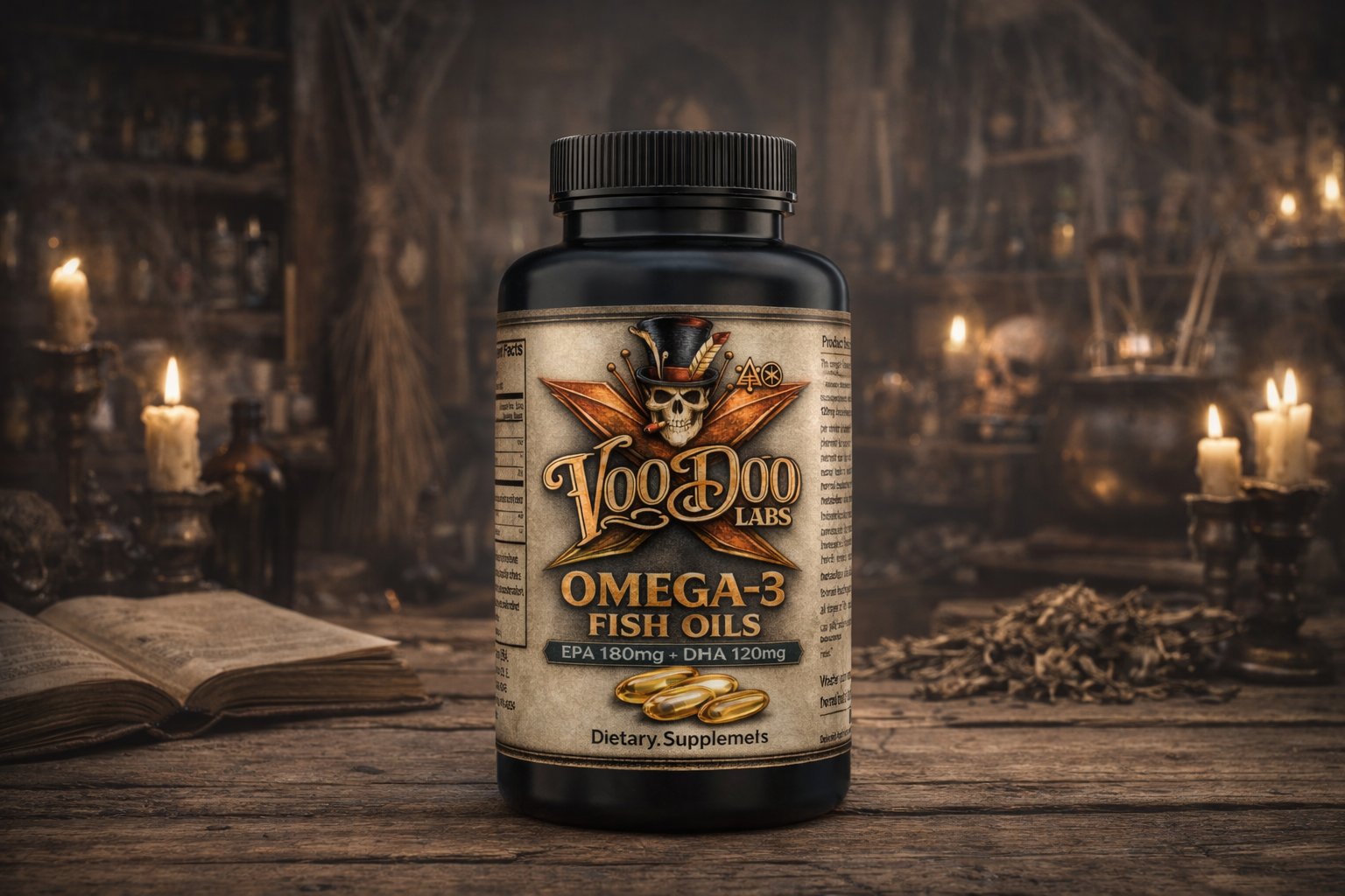 Omega-3 EPA 180mg + DHA 120mg