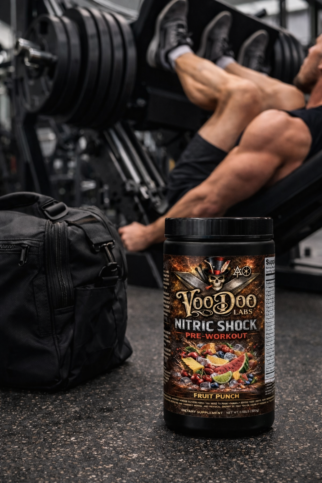 Nitric Shock Pre-Workout Powder (Fruit Punch)